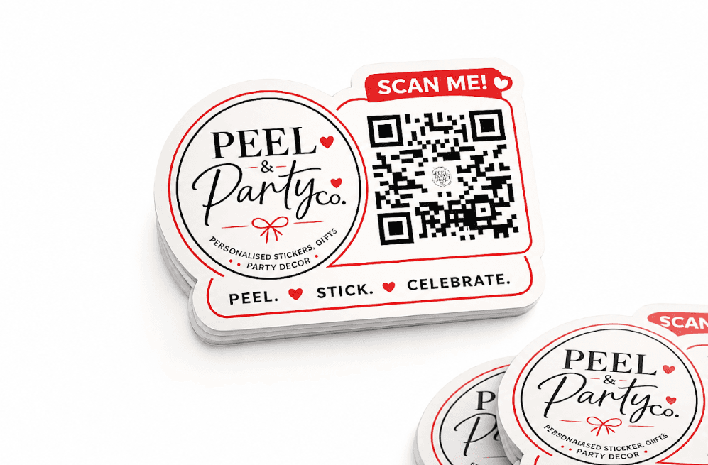 Custom Standard Glossy Die Cut Sticker 